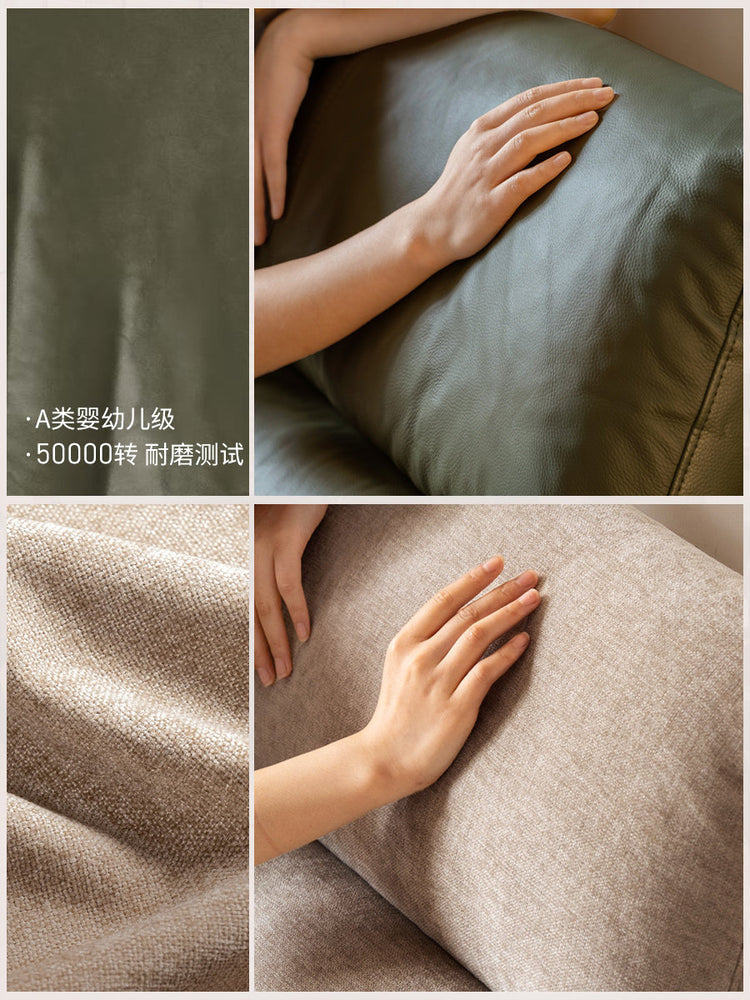 实木现代简约布艺可拆洗客厅小户型橡木窄沙发