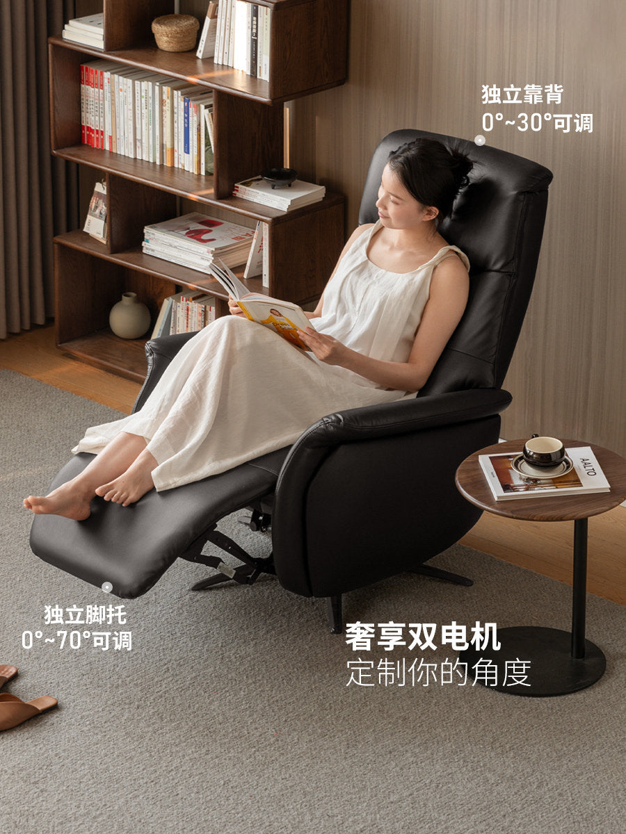 电动沙发椅客厅意式轻奢阳台多功能单人椅旋转休闲椅