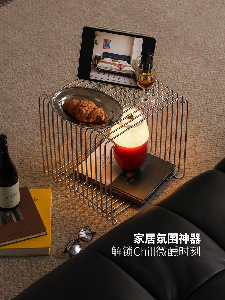 不锈钢边几包豪斯模块组合方几客厅小茶几小户型沙发边桌