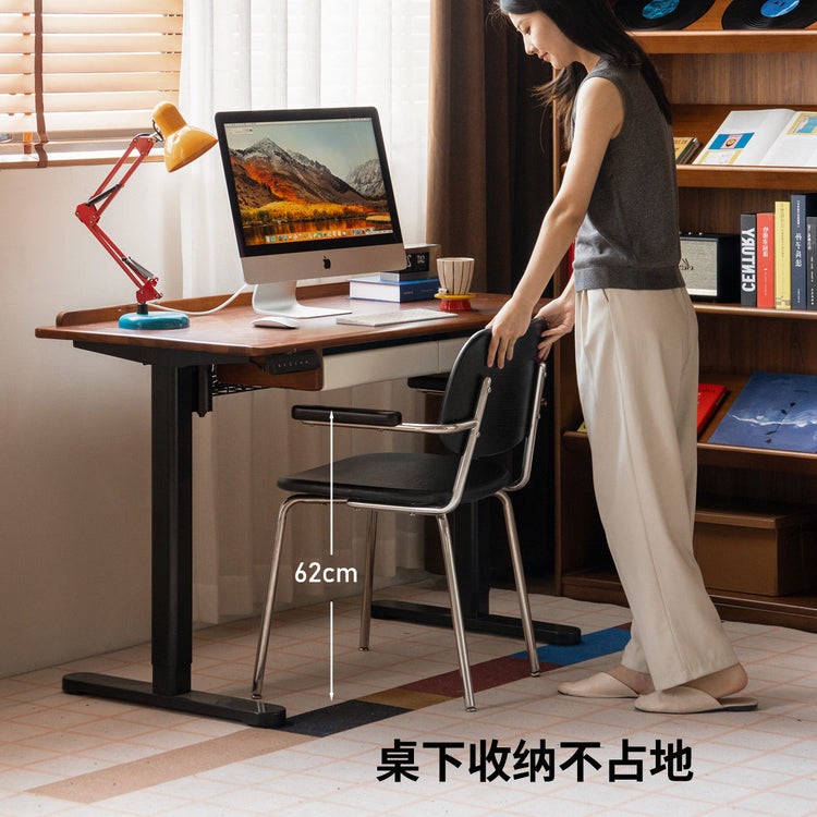 实木书椅书房包豪斯扶手椅靠背椅办公椅餐椅黑色椅子