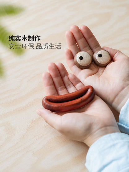 实木冰箱贴个性创意鸡腿磁贴可爱立体小巧吸磁铁家居装饰