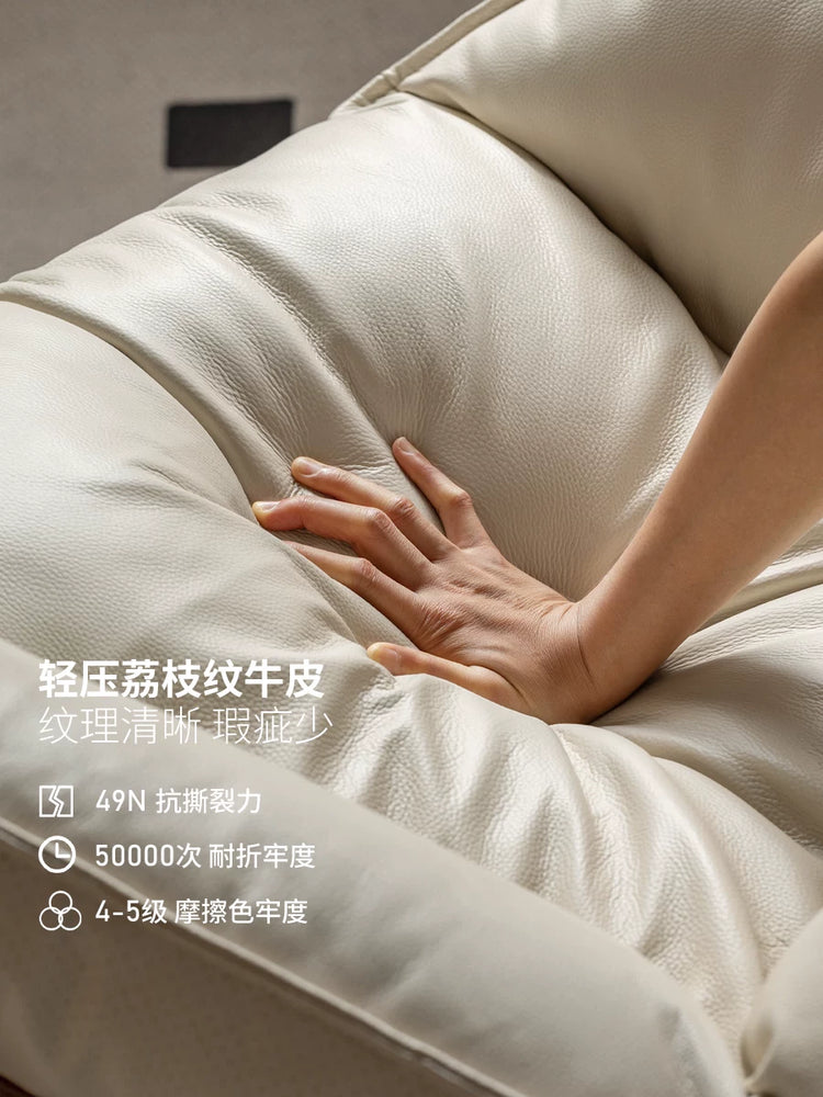 真皮沙发椅客厅现代简约蜗牛椅阳台休闲蛋壳椅单人椅