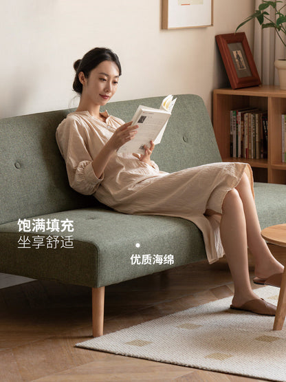 沙发床北欧小户型布艺沙发现代简约客厅多功能两用折叠床