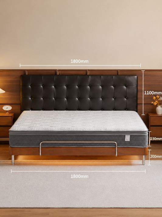 Imported natural latex zero-glue mattress, air fiber J121 bedroom spring mattress, vitality series