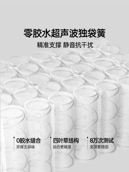 进口天然乳胶0胶水床垫空气纤维J121卧室弹簧垫元气