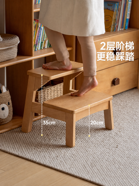 儿童垫脚凳多功能实木小凳子宝宝脚踏凳简约台阶矮凳