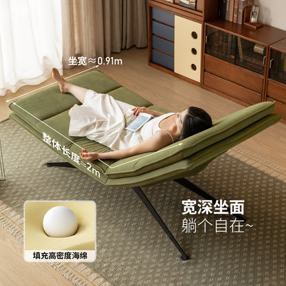 功能单椅现代简约猫抓布瑜伽椅客厅三折叠电动椅