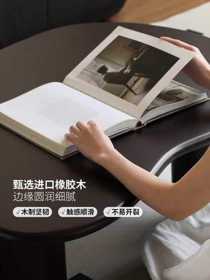 实木茶几客厅复古黑色云朵茶桌设计师不规则创意茶台