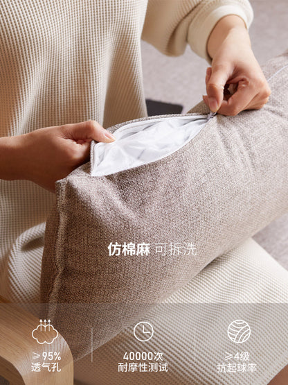 三折沙发床现代简约小户型布艺沙发北欧客厅多功能沙发