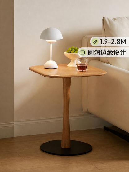 实木边几客厅现代简约沙发侧边桌小户型小方几橡木角几