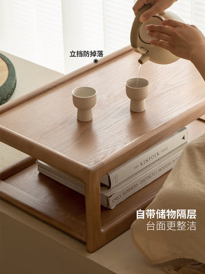 实木小桌子小茶几简约阳台炕几矮桌卧室榻榻米炕桌飘窗桌