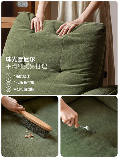 布艺沙发椅客厅现代简约功能沙发阳台休闲摇椅躺椅