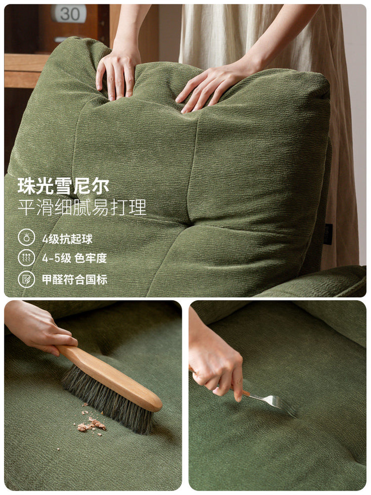 布艺沙发椅客厅现代简约功能沙发阳台休闲摇椅躺椅