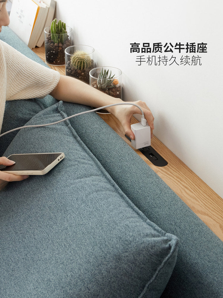 沙发后置物架现代简约客厅实木夹缝架子多功能靠墙窄桌子