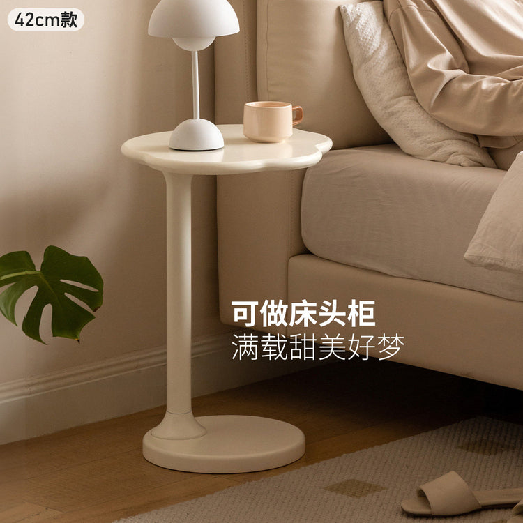 实木云朵边几卧室床头奶油风角几小户型简约C型创意桌子