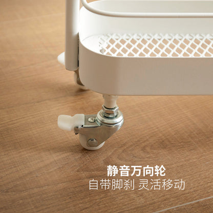 小推车现代简约厨房夹缝收纳架客厅阳台小户型移动边几