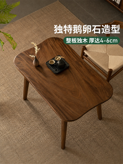 全实木茶桌客厅自然边茶台原木整板茶水桌茶几洽谈桌