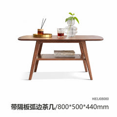 全实木茶几北欧纯橡木茶台现代简约咖啡桌小户型客厅茶桌