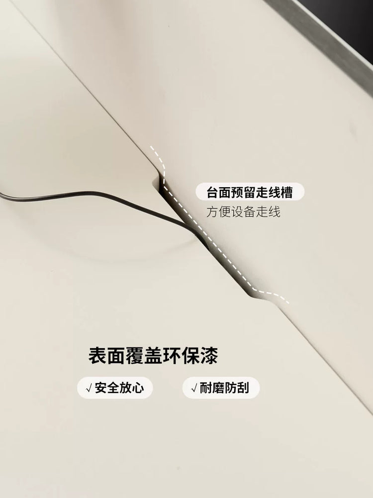 实木电视柜奶油风白色落地储物柜小户型客厅简约地柜矮柜