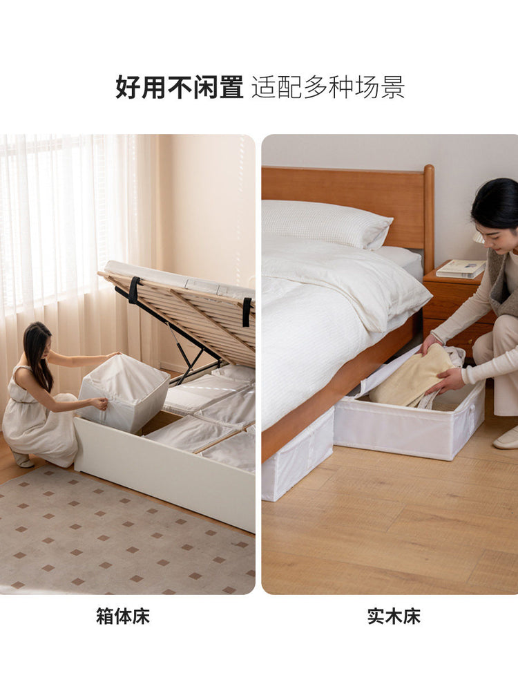 布艺衣物收纳箱衣柜床底衣服整理箱可折叠大容量布箱