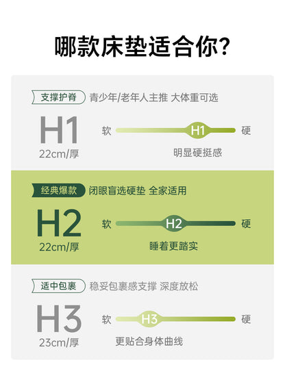 0胶水床垫棕垫天然椰棕硬垫子乳胶弹簧席梦思垫椰椰