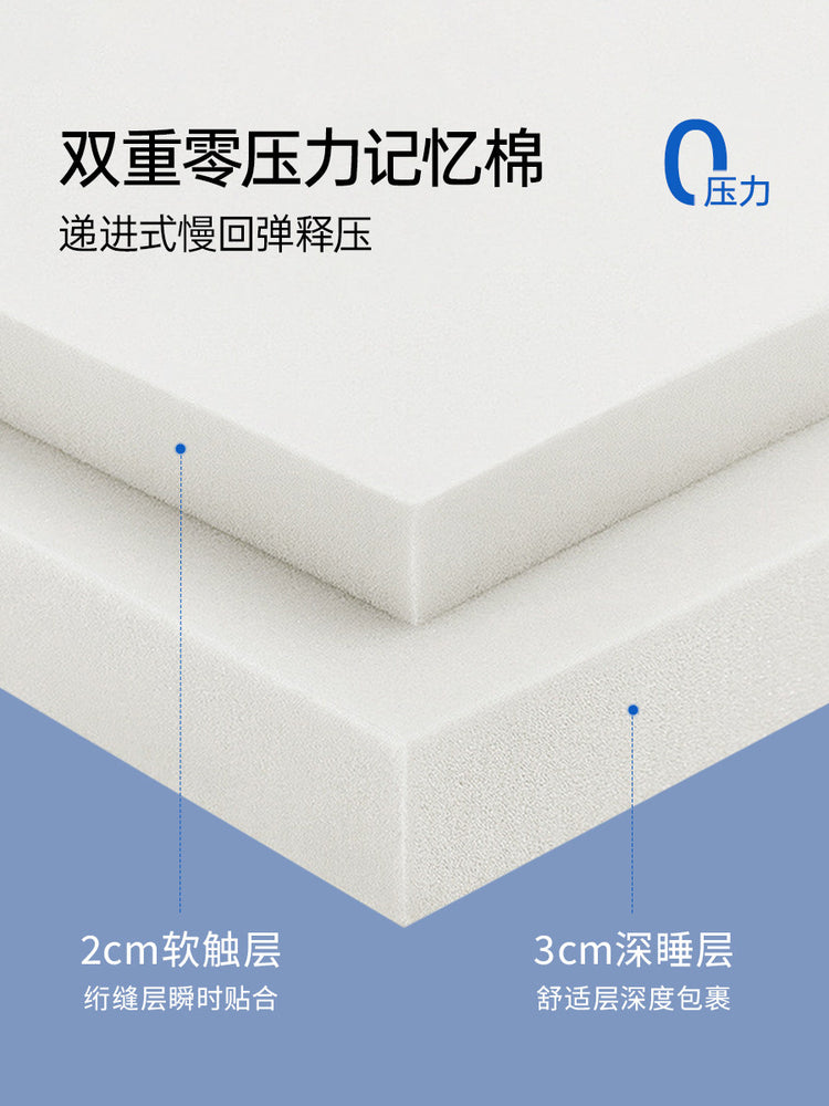 0胶水床垫卧室0压记忆棉垫3D芯材厚垫独立弹簧垫吐司