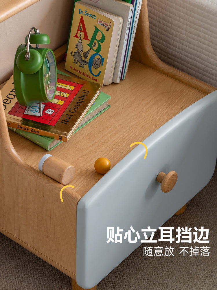 实木床头柜简约现代原木小柜子储物柜儿童卧室床边收纳柜