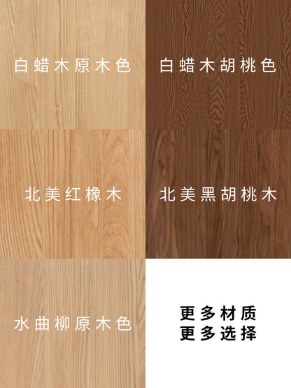 实木床现代简约白蜡木抽屉箱体床北欧卧室储物原木双人床