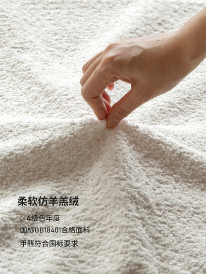 布艺沙发床客厅白色奶油风坐卧两用小户型直排沙发
