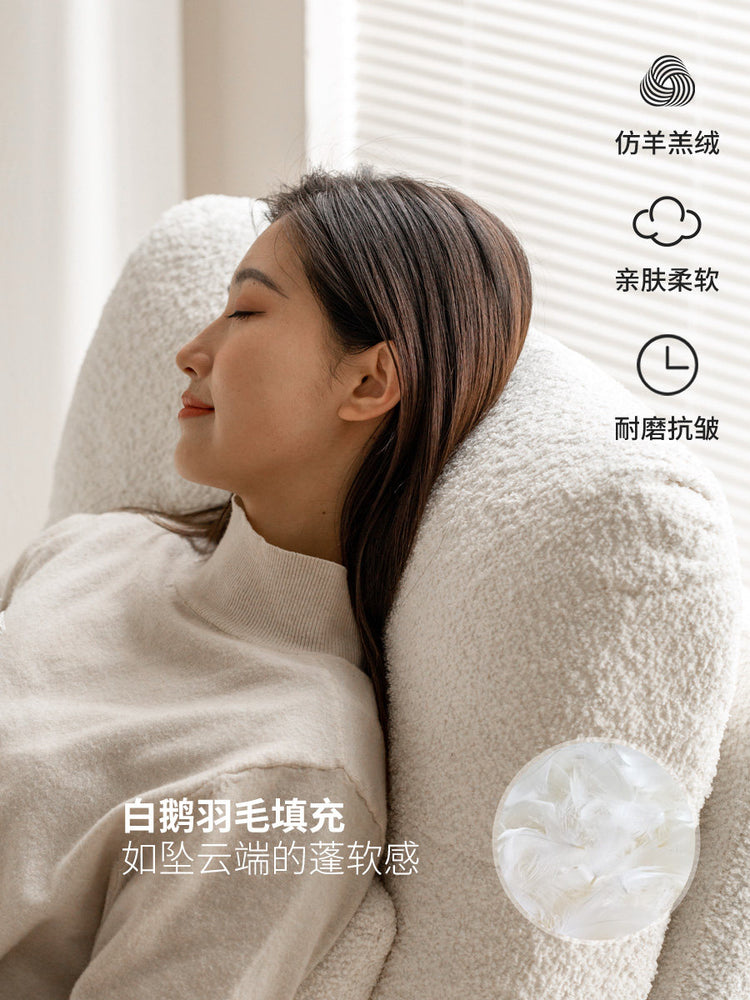 实木沙发椅现代简约客厅摇摇椅橡木阳台懒人沙发休闲椅