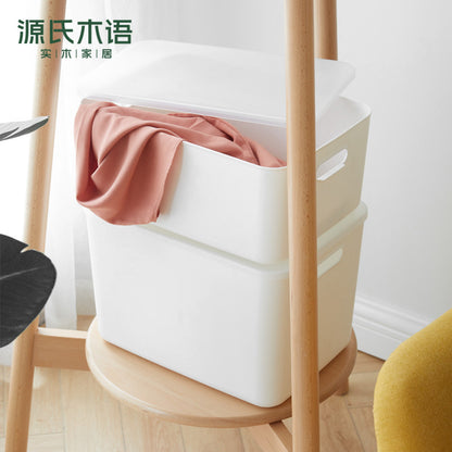 收纳盒年货衣服整理箱北欧书柜收纳箱儿童玩具储物盒