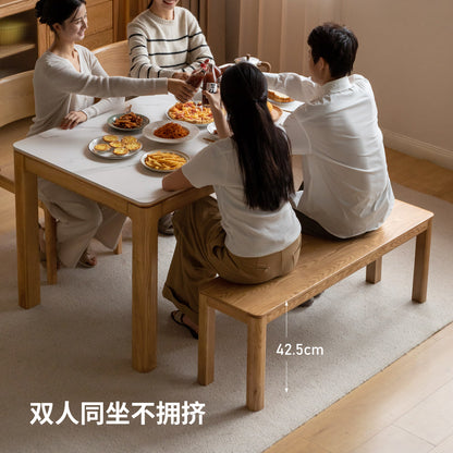 实木长条凳北欧白蜡木床尾凳现代简约凳子餐厅长板凳