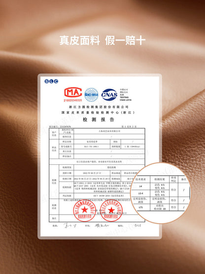 全头层牛皮沙发轻奢现代真皮沙发小户型单人三人组合家具
