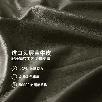 实木沙发客厅意式轻奢黑胡桃真皮沙发黑森林布艺沙发