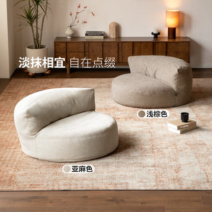 布艺沙发椅客厅简约懒人沙发阳台休闲全拆洗单人椅