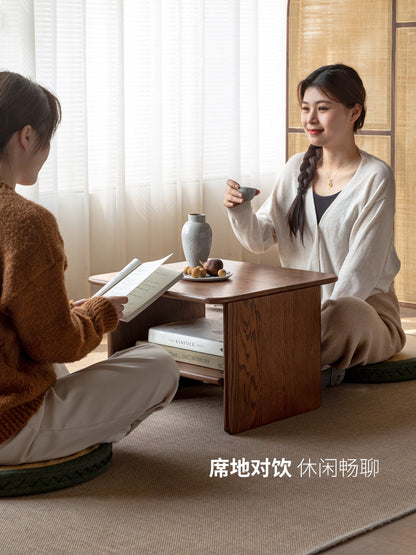 实木小方桌客厅茶桌小茶几橡木榻榻米炕几飘窗小桌子