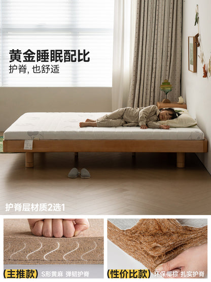 儿童0胶水环保黄麻硬床垫榻榻米棕垫椰棕弹簧垫