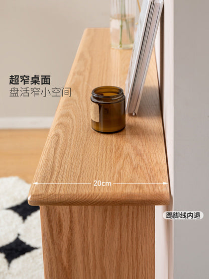 实木客厅桌走廊靠墙条案超窄玄关置物台小户型长条桌