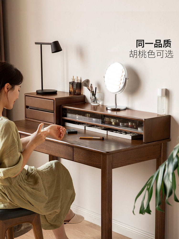 实木桌面置物架原木书桌收纳架显示器增高架简约电脑支架