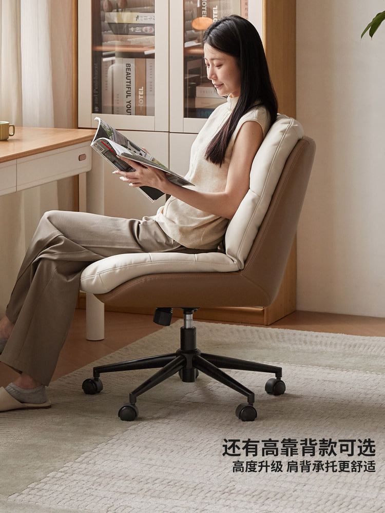 软包电脑椅书房旋转书椅简约办公椅化妆椅休闲椅子