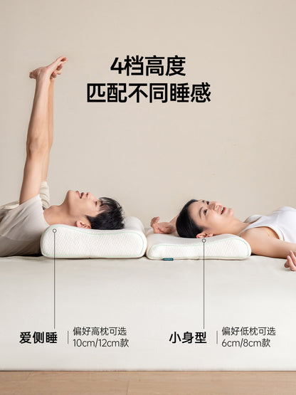 水洗硅胶高低枕头抑菌防螨深睡枕护颈清晨记忆棉乳胶枕