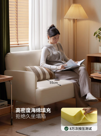 布艺沙发小户型客厅直排现代简约卧室休闲沙发