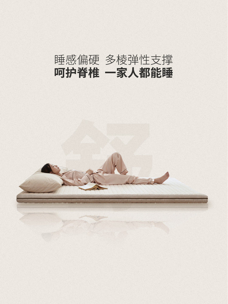 抗菌防螨天然黄麻0胶水床垫护脊薄垫榻榻米海绵硬垫