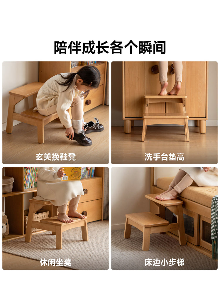 儿童垫脚凳多功能实木小凳子宝宝脚踏凳简约台阶矮凳