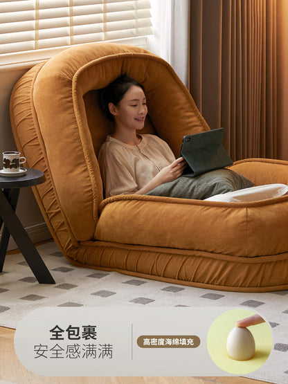 布艺沙发椅现代简约人类狗窝可躺可睡客厅懒人沙发
