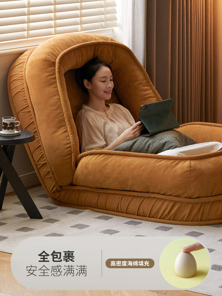 布艺沙发椅现代简约人类狗窝可躺可睡客厅懒人沙发