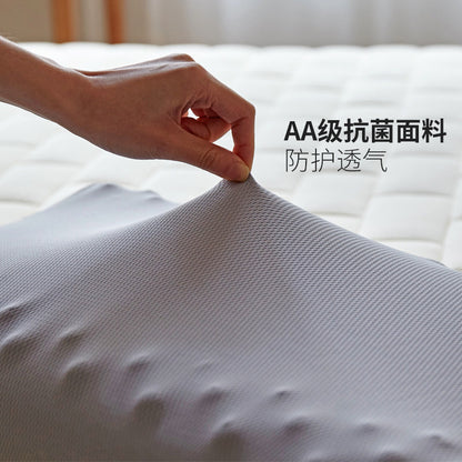 泰国天然乳胶枕护颈椎专用睡眠枕抑菌按摩枕卧室睡觉枕头