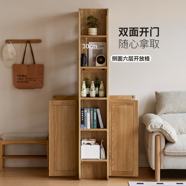 全实木玄关隔断柜北欧门厅柜现代简约鞋柜客厅屏风柜