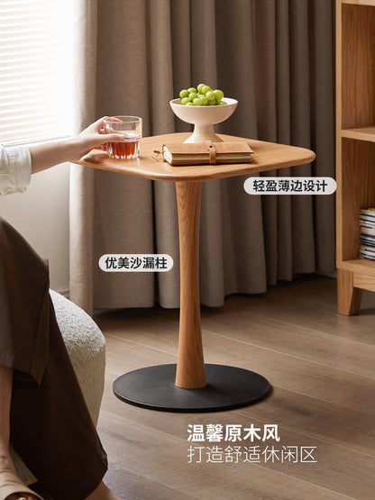 实木边几客厅现代简约沙发侧边桌小户型小方几橡木角几
