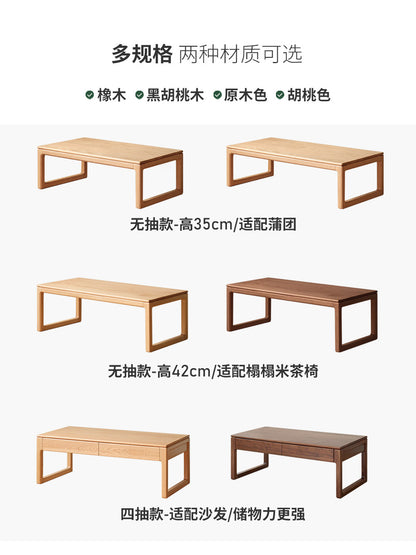 实木茶桌新中式禅意原木茶几日式榻榻米炕桌客厅茶台